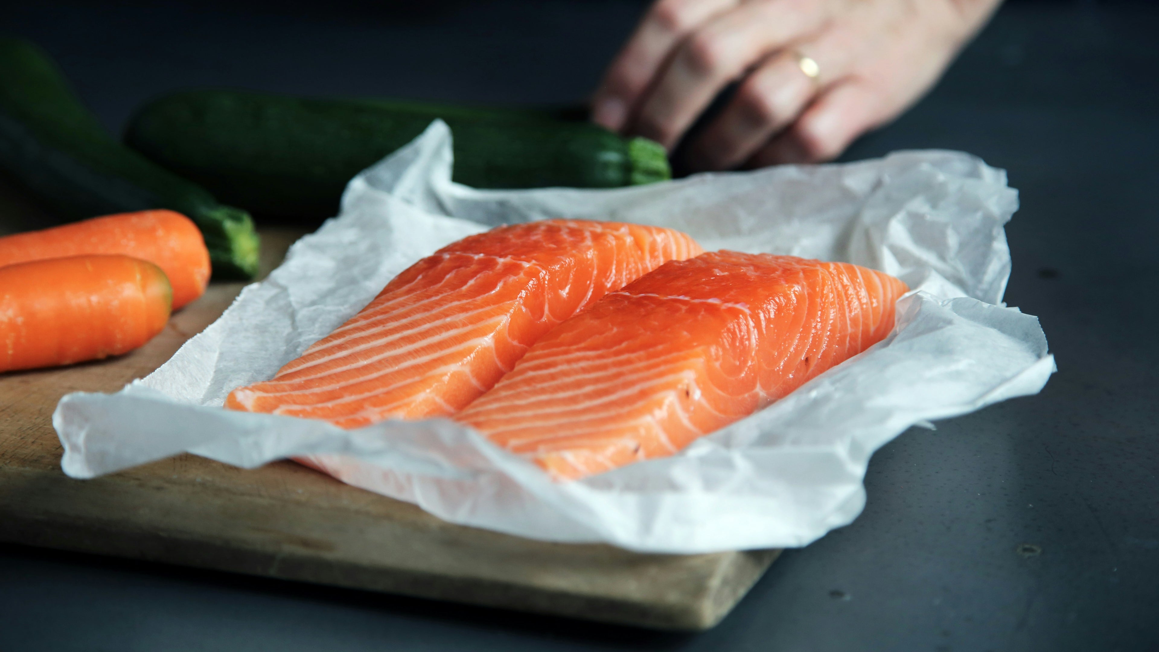 Wild-Caught Atlantic Salmon Fillet - Fresh