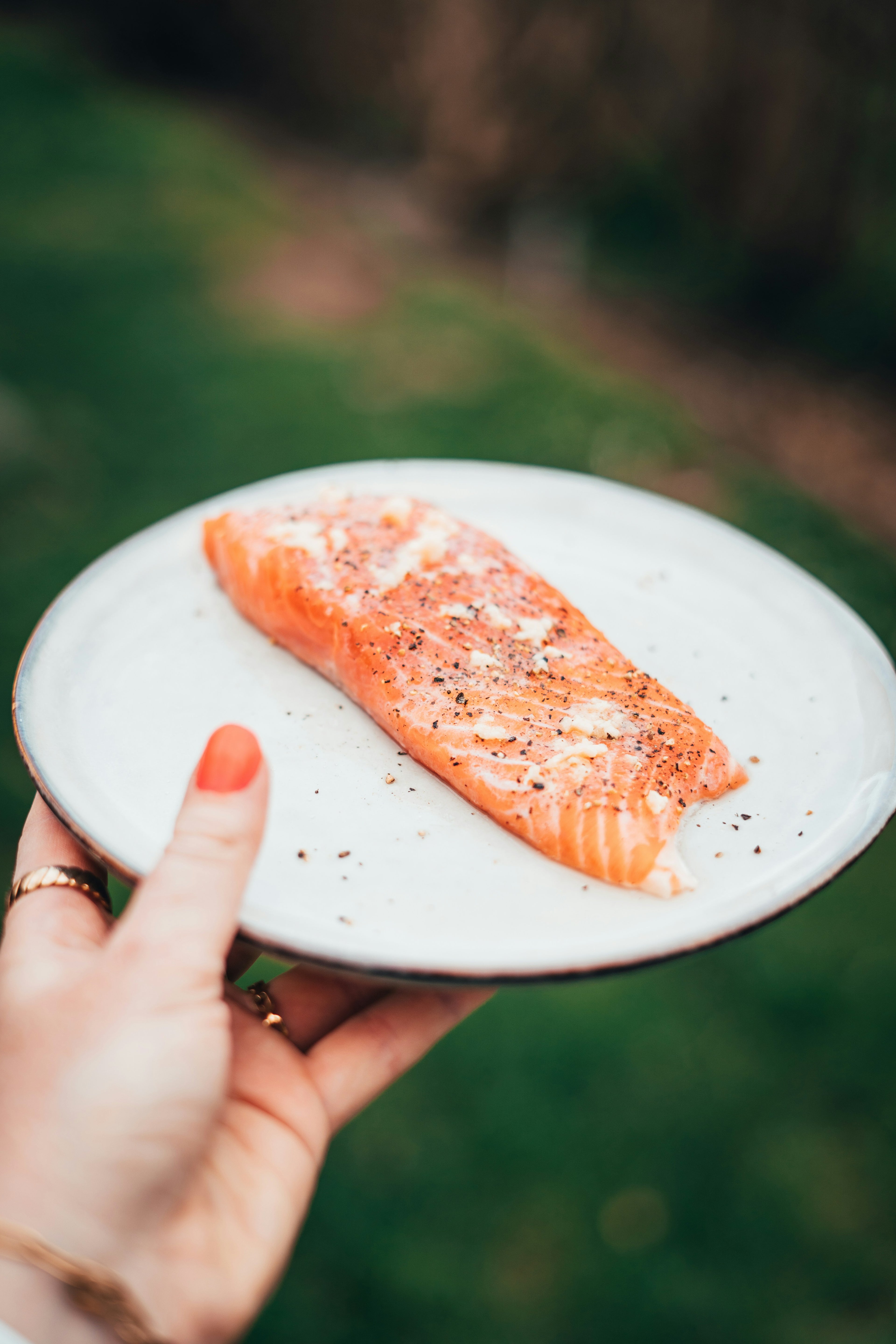 Wild-Caught Atlantic Salmon Fillet - Fresh