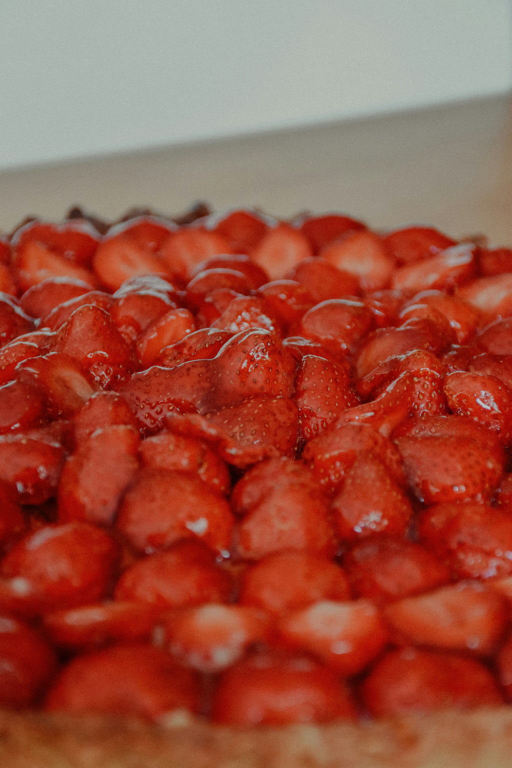 Fresh Strawberry Fruit Syrup - Natural Berry Flavor