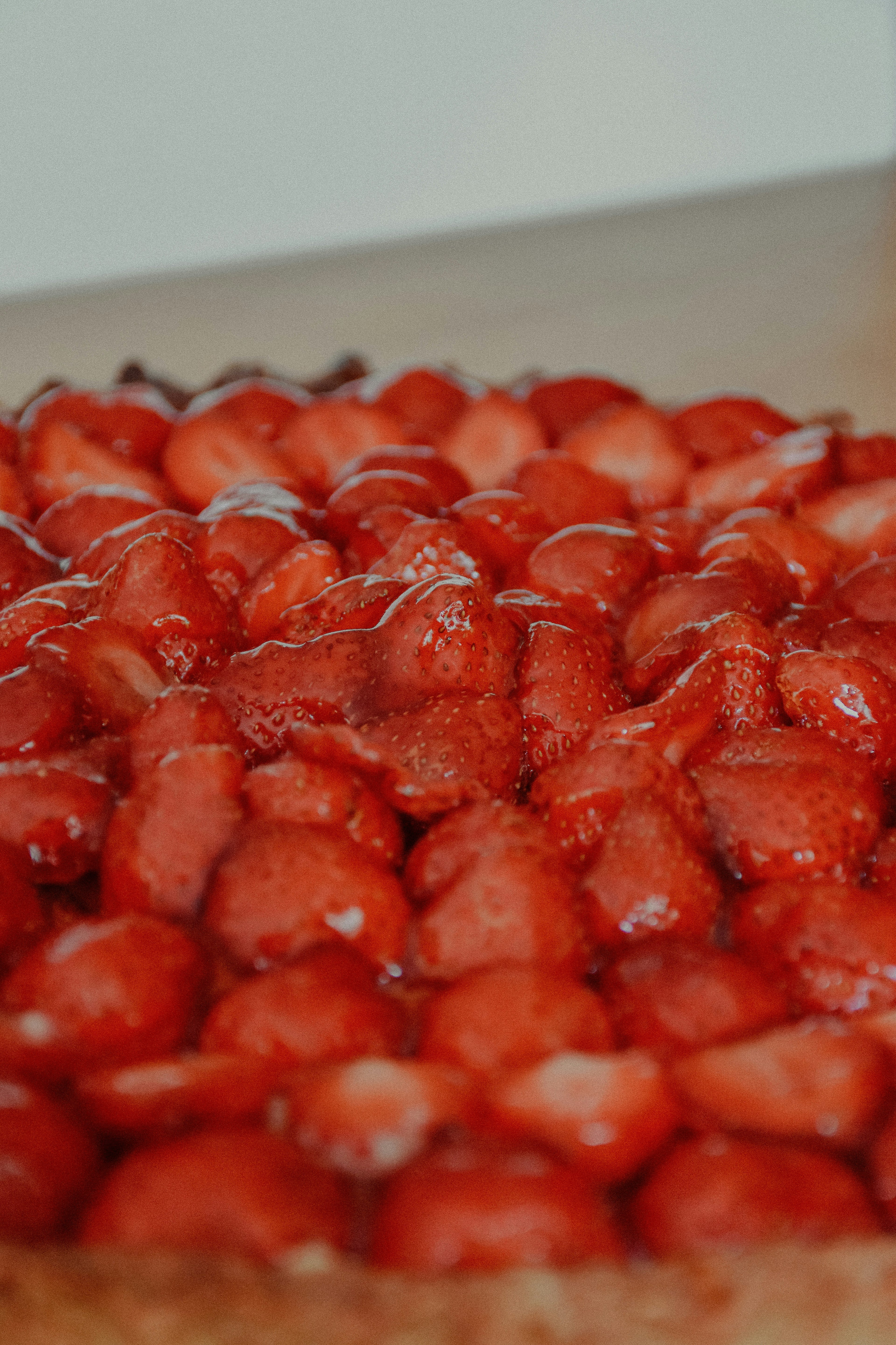 Fresh Strawberry Fruit Syrup - Natural Berry Flavor
