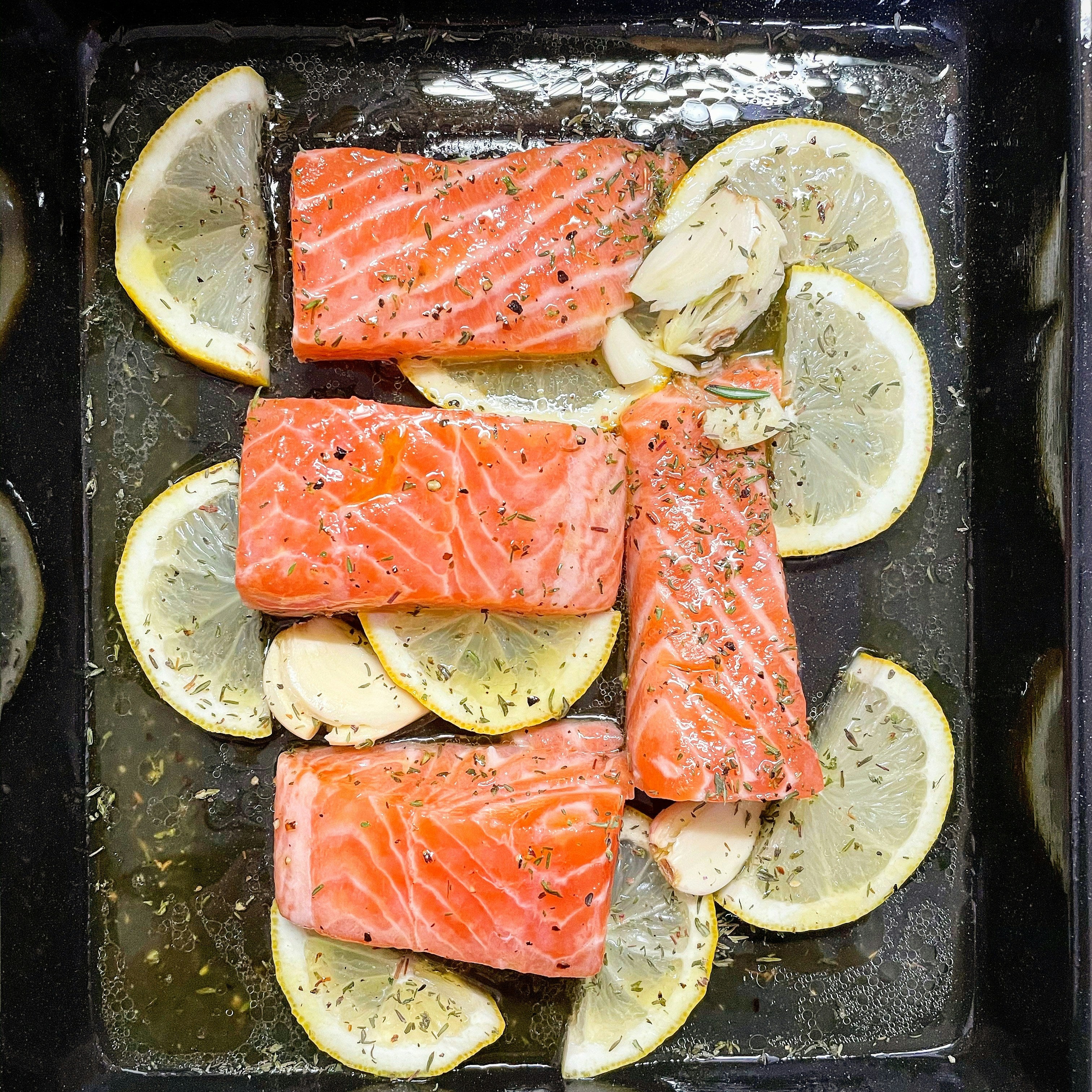 Wild-Caught Atlantic Salmon Fillet - Fresh
